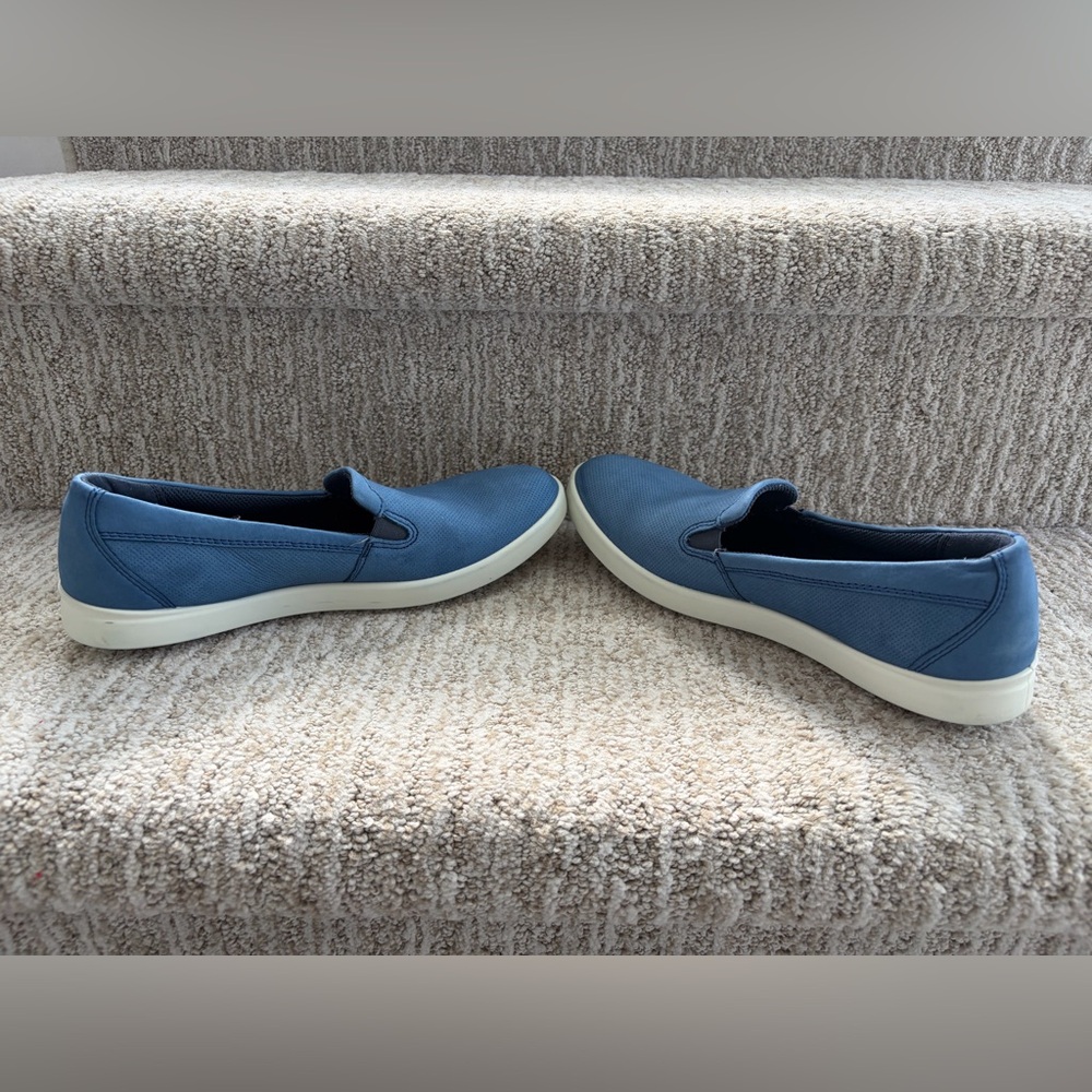 ECCO Barentz women's blue loafers. Size EU 39 (US 8-8.5) - Picture 5 of 8